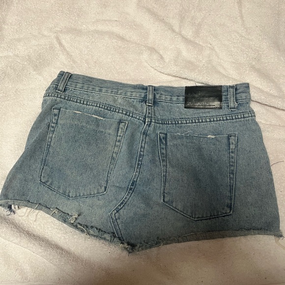 Free people mini jean skirt - Picture 2 of 5